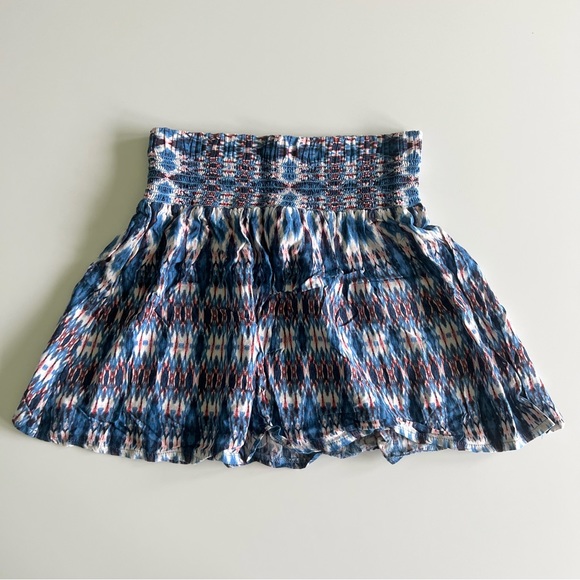 Joe B Dresses & Skirts - Joe B Blue and Pink Tie Dye Mini Skirt, Medium